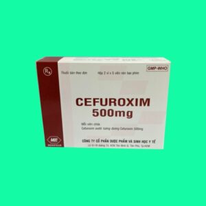 Cefuroxim 500mg - Dược phẩm Huỳnh Gia