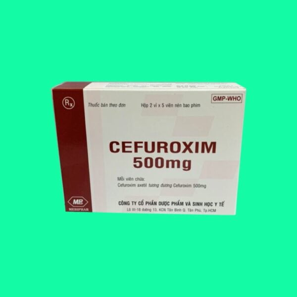 Cefuroxim 500mg - Dược phẩm Huỳnh Gia