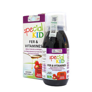 SKid Iron Vitamins Strawberry flavour 125ml syrup