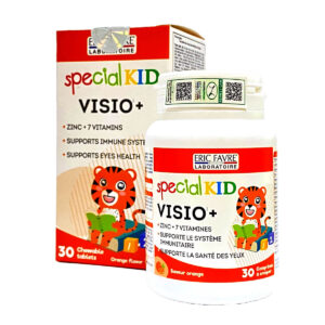 SKid Visio+ Orange flavour 30 cheweable tablets